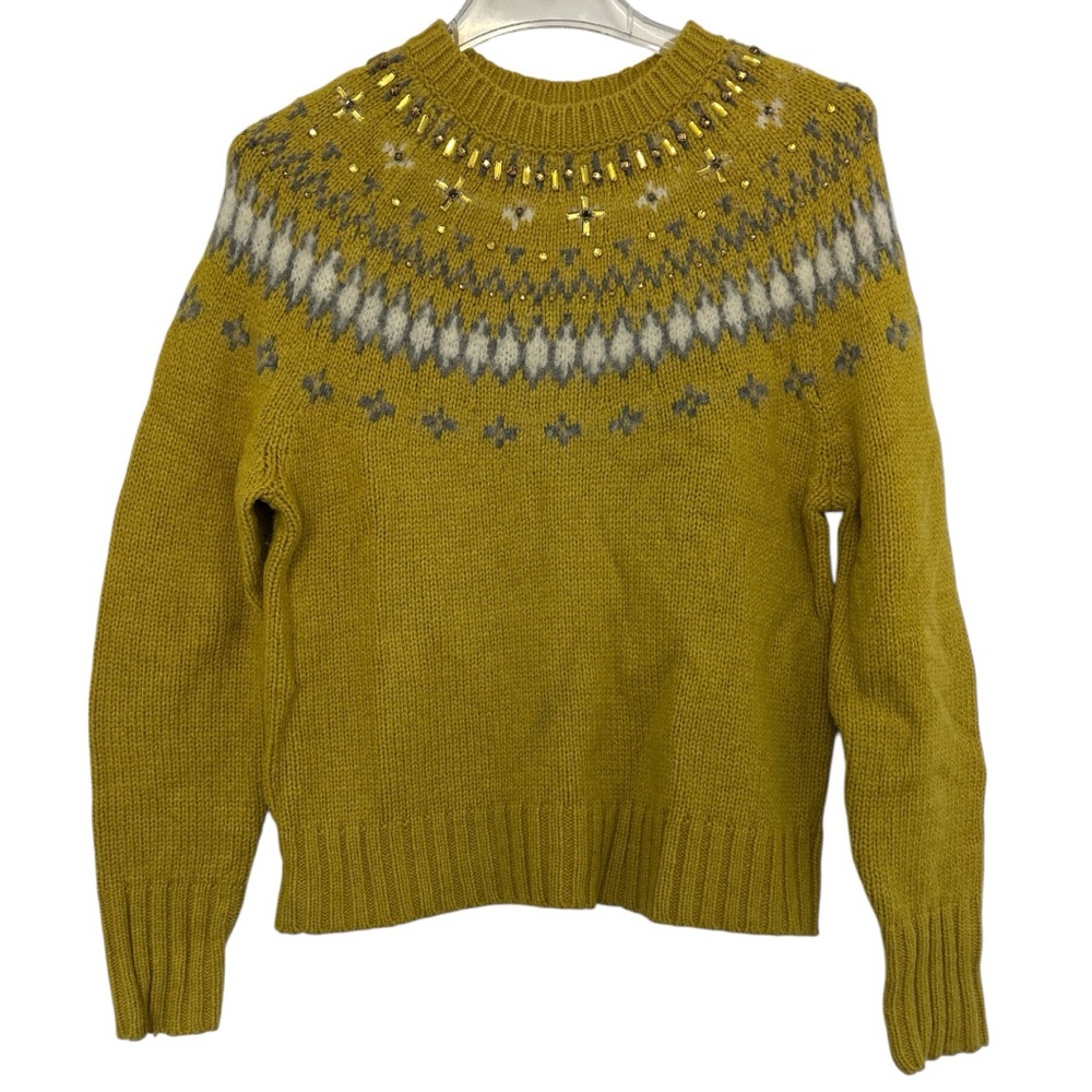 J. Crew Embellished Sweater